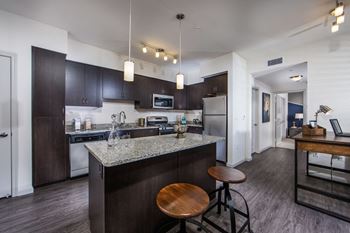 Gourmet kitchen island
